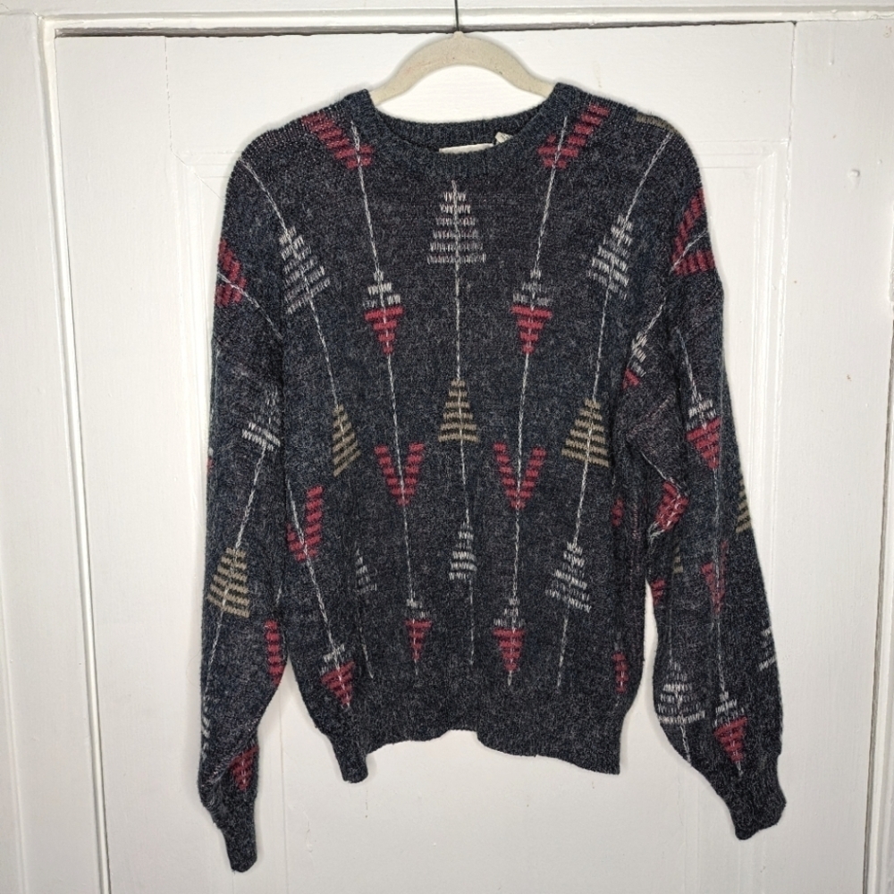 Vintage White Oak Sweater Men's Medium